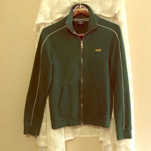 Le Tigre Men’s Kelly Green Track Sweatshirt